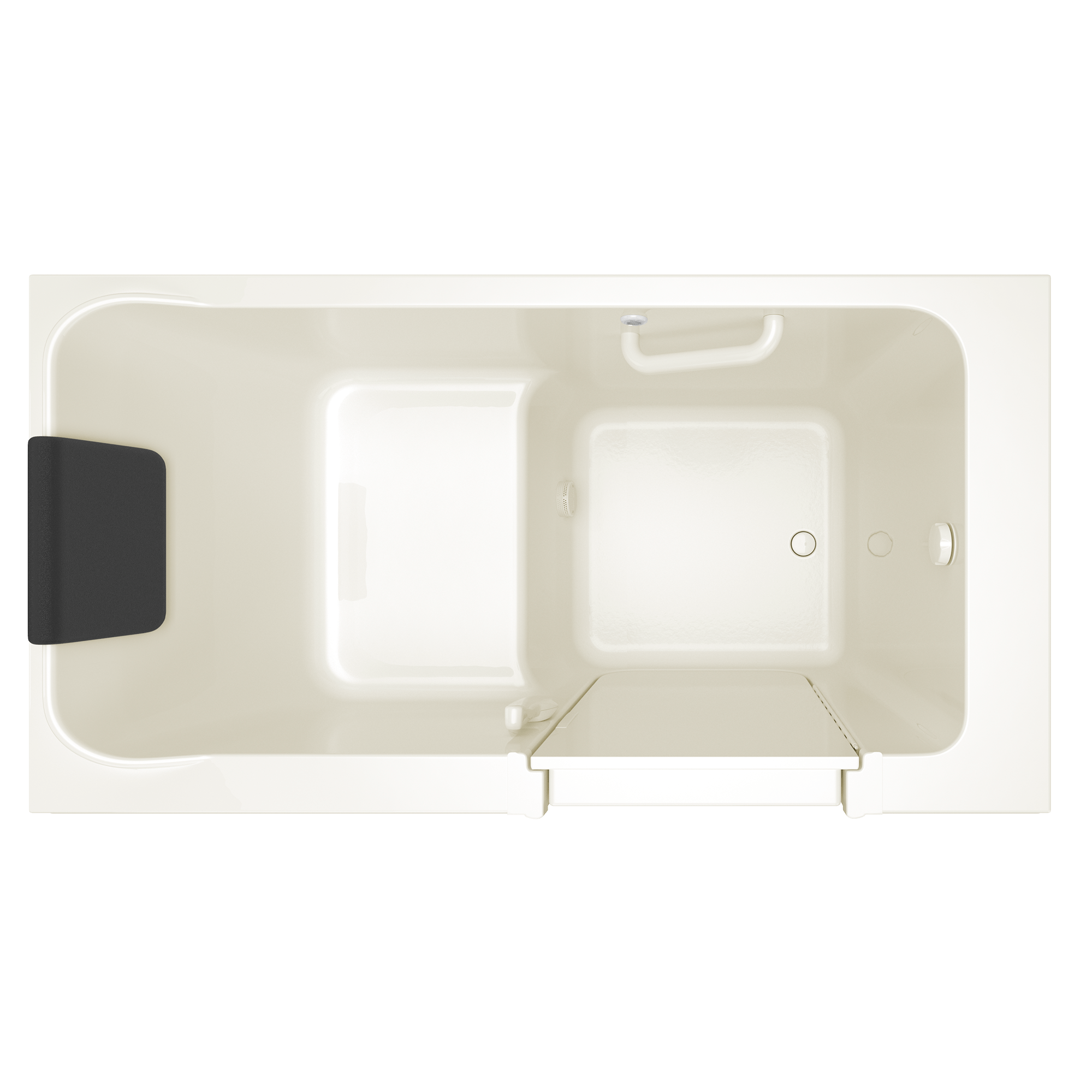 Acrylic Luxury Series 32 x 60 -Inch Walk-in Tub With Soaker System - Right-Hand Drain